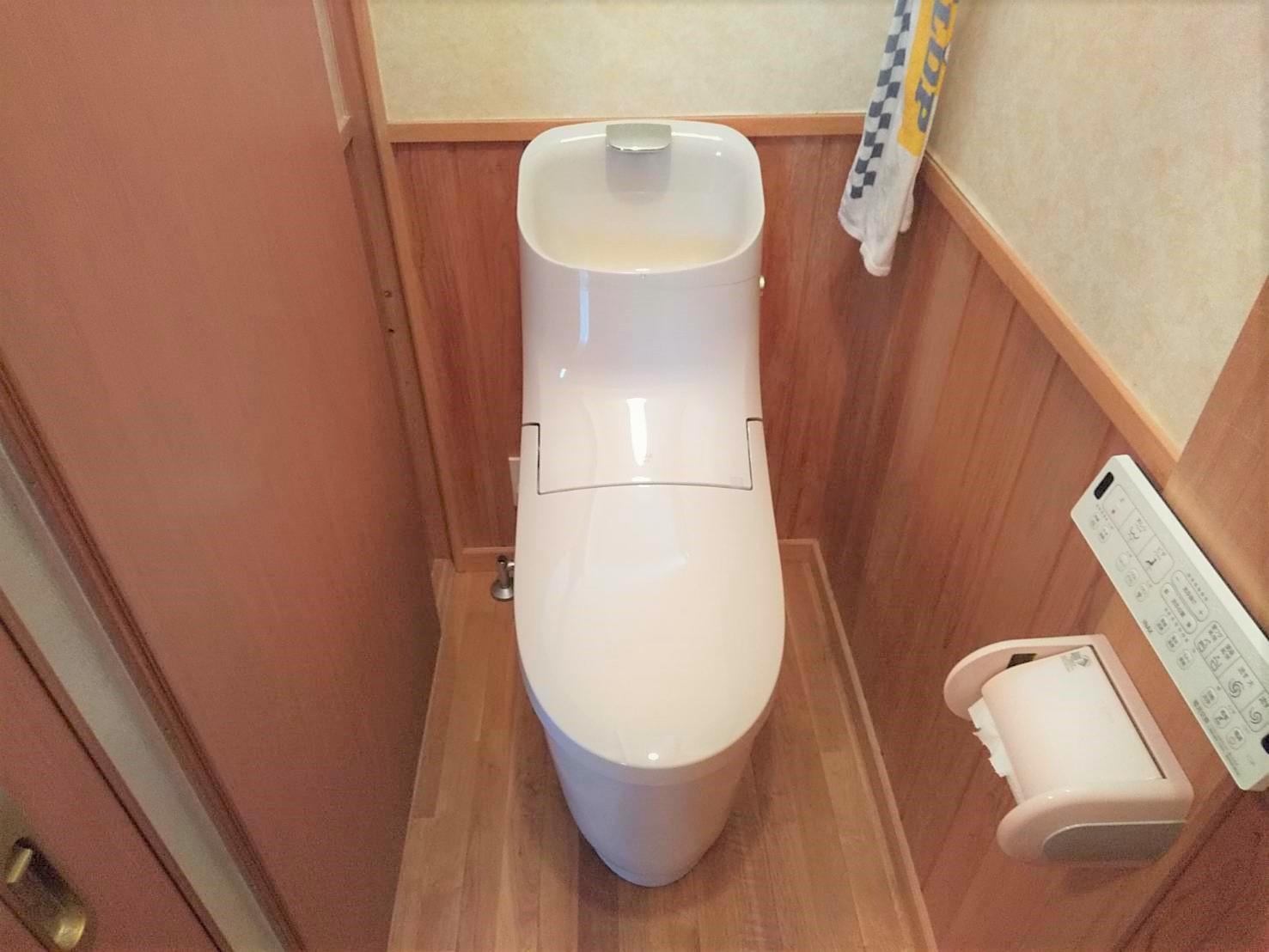 トイレ交換 お手入れもラクラクに！ | 中津川市｜住宅リフォーム